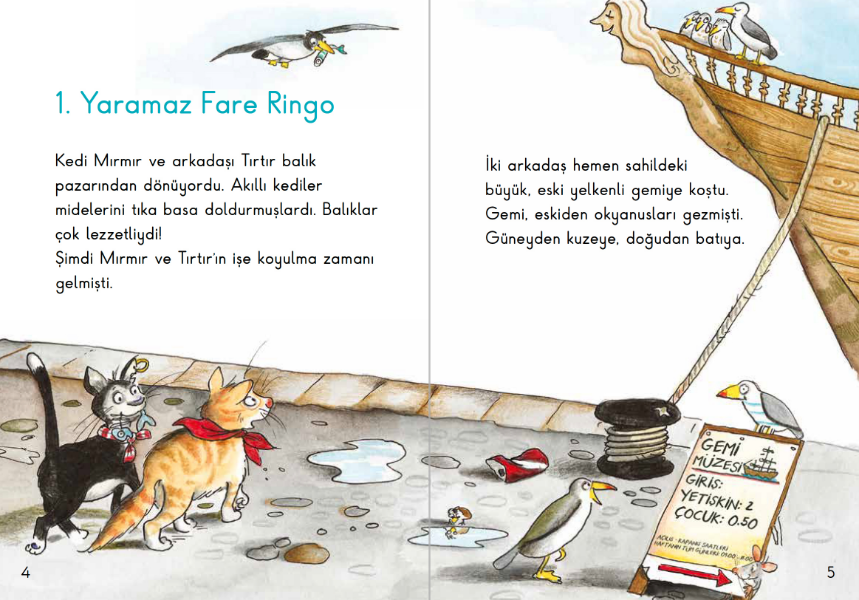 Kedi Macerasi 1 Nisan Ayı Kitaplarım - 2023