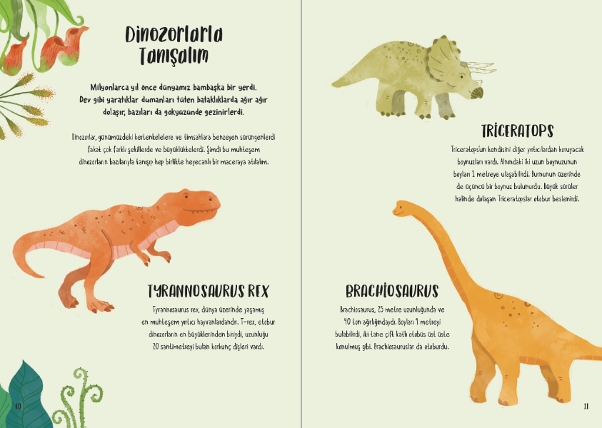 Dinozor Bahcem – 2 Ocak Ayı Kitaplarım - 2025