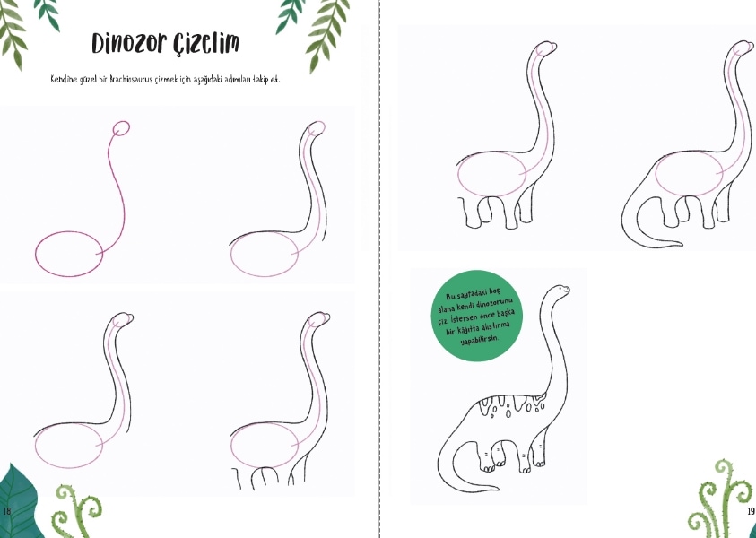 Dinozor Bahcem – 5 Ocak Ayı Kitaplarım - 2025