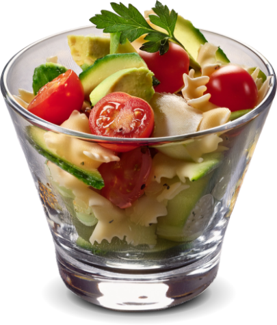 m m bardakta salata Bardakta Yaz Salatası